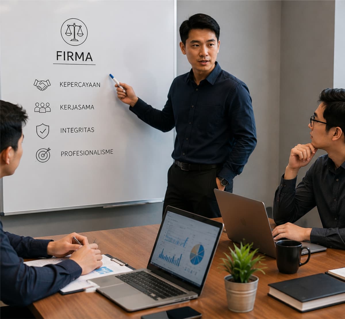 Rekan bisnis mendirikan Firma